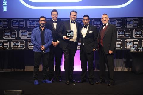 PayPal Etail Awards 2013 winner - Best App, Mothercare
